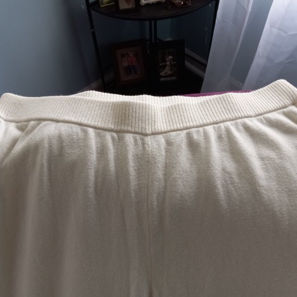 Chico's White Sweatpants - Picture 3 of 3